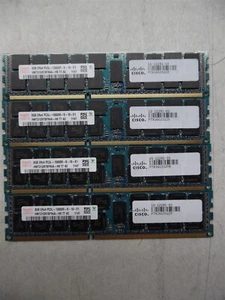 SK HYNIX 32GB (4X8GB) 2RX4 PC3L-10600R SERVER MEMORY HMT31GR7BFR4A-H9 - Picture 1 of 2