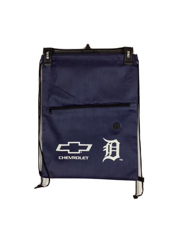 Detroit Tigers Chevrolet Drawstring Bag Backpack Brand New Blue BN1 Cover