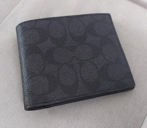 Coach 3 In 1 Wallet In Signature coated canvas Worldwide Shipping T - 9025 - Picture 1 of 14