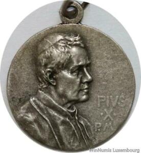 Q7598 Medal Papal States Vatican Pius X St Peter St Paul  1903 1941 Silver