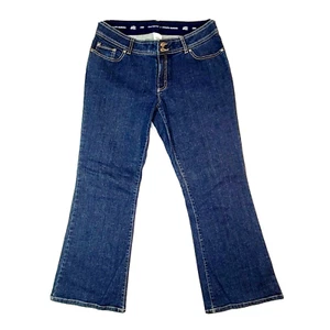 DH Curvy Fit Coupe Galbee Women's Size 10 x 28 Dark Wash Mid Rise Jeans - Picture 1 of 10