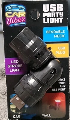 Car Vibez Usb Party Light Led Strobe - Image 1 of 4