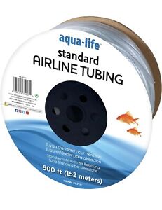 Penn-Plax Standard Airline Tubing for Aquariums – Clear and Flexible –