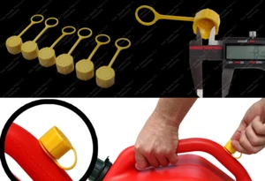 6-Pack Scepter Brand Genuine Repl Rear Vent Gas Can Cap AmeriCan Child Resistant - Picture 1 of 9