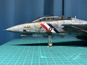 Tamiya 1/48 Grumman F-14D Tomcat Model Aircraft with AIM-9L/M, AIM-7F, TARS - Picture 1 of 16