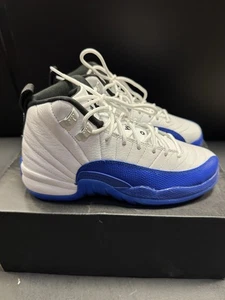 Nike Air Jordan 12 Retro (Gs) Blueberry White Sz 4Y-Womens Sz 5.5 NWB - Picture 1 of 6