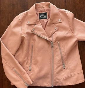 Levis Womens Original Riveted Moto Jacket Size XL - Picture 1 of 5