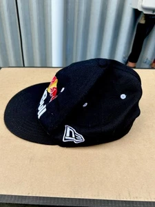 Red Bull Baseball Cap Sports - Black Hat - Picture 1 of 5