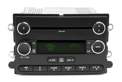 Radio reproductor de CD mp3 Mercury Ford 2008-2009 Sable Taurus AM FM 8G1T-18C869-FB Foto 1 de 4