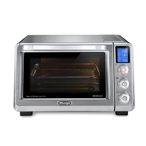 DeLonghi Livenza 24L Benchtop Convection Oven with Air Fryer 1800W Silver - Picture 1 of 4