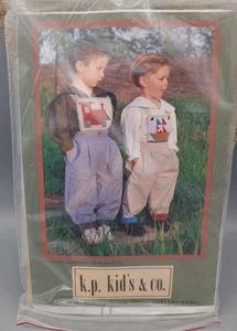 K.P. Kid's & Co Sewing Pattern - Kid's Detachable Bib Overalls 2-6 Kari Pearson - Picture 1 of 6