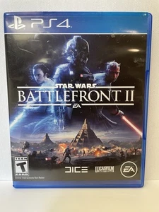 Star Wars Battlefront 2 PlayStation 4 Video Game Pre Owned - Picture 1 of 4