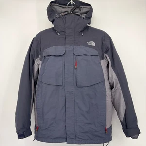 North Face HyVent Men Jacket Med 3 in 1 Removable Liner Waterproof Ski Coat - Picture 1 of 17
