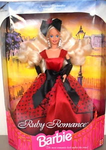 1995 Service Merchandise Limited Edition RUBY ROMANCE Vintage Blonde Barbie - Picture 1 of 4