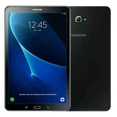 Samsung Galaxy Tab A SM-T585 10,1&#34; 2GB 16GB Wi-Fi LTE Schwarz Android Sehr Gut - Bild 1 von 2