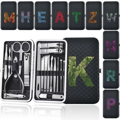 CLIPPER 19 Stück Profi Zehennagelknipser Feile eingewachsene Zehennagel Werkzeuge Pediküre Kit