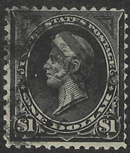 US Stamp $1 PERRY TRIANGLE #276 USED $200 - Picture 1 of 3