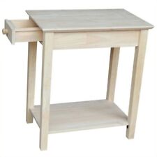 International Concepts Ot-2214 Narrow End Table Unfinished