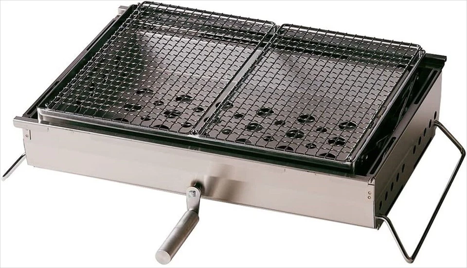 Snow Peak CK-160 Double BBQ Box - Silver