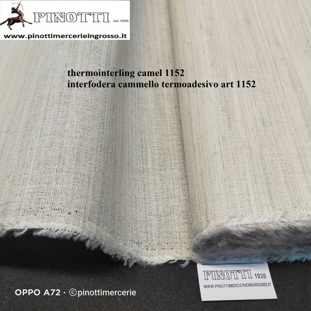 Tessuto Termoadesivo Non Tessuto - 75cm Larghezza X 2 Metri | Bianco Peso Medio - Foto 6