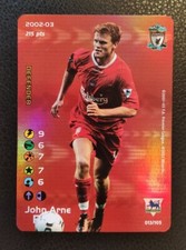 John Riise LIVERPOOL Football Champions Wizards Subbuteo 2002/2003 RARE FOIL