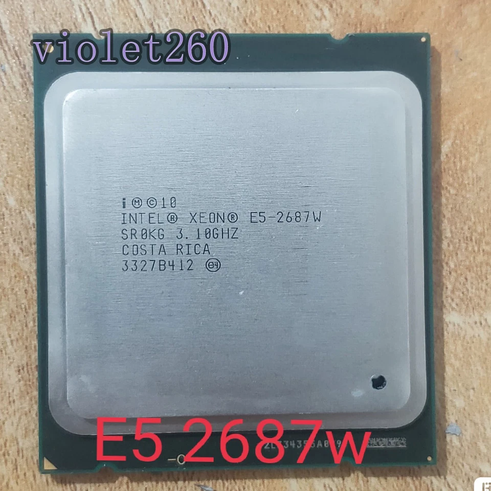 Intel Xeon E5-2687W LGA2011 Server CPU Processor SR0KG 3.1GHz 8 Core 150W - Image 1 of 1