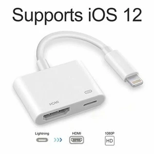 Apple zu HDMI Kabel Digital AV TV HD 1080P Adapter für iPad Air iPhone 13 12 11 - Bild 1 von 12