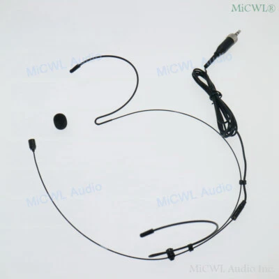 Black Creative Headset Microphone for Sennheiser G2 G3 G4 HeadMic Wireless - Image 1 of 4