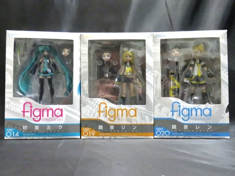 Figma 014 019 020 VOCALOID Hatsune Miku Kagamine Rin and Len figures set Cover