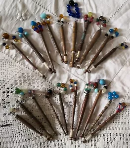 Colección de 20 bobinas de encaje con lentejuelas (Selección Q) - Imagen 1 de 10