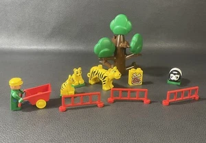Lego Duplo Zoo Babies & Feeding Time #1689-1 #2662 Vintage 1990s Incomplete - Picture 1 of 7