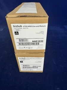 Cajas Konica Minolta TNP63 4752/4052 negras AAE1030 (2) - Imagen 1 de 2
