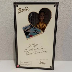 Barbie I Left My Heart in San Francisco See's Candies Edición Especial 2001 NUEVO - Imagen 1 de 7