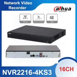 Sistema NVR grabadora de video en red Dahua NVR2216-4KS3 16 CANALES H.265+ para cámaras IP - Imagen 1 de 5