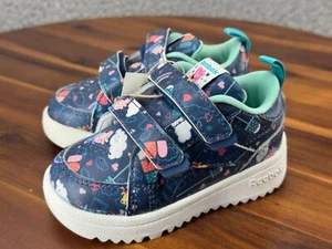 Reebok Toddler Peppa Pig Sneakers Weebok Clasp Low GZ6487 Shoe Size 4.5 Blue - Picture 1 of 10
