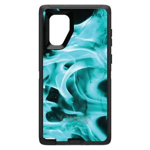 OtterBox Defender für Galaxy Note (Modell auswählen) Teal Black Flame Fire - Bild 1 von 11