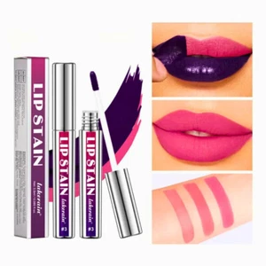 NEW Waterproof Lip Stain Peel Off Tattoo Lipgloss Long Lasting Matte Lip Tint - Picture 1 of 14