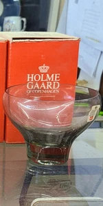 HOLMEGAARD Canada Smoke Sherbet 3 1/8" tall 3116584 NEW NEVER USED made Denmark - Picture 1 of 2