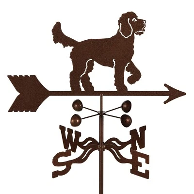 EZ Vane: veleta doodle dorada de acero de alta resistencia Foto 1 de 4