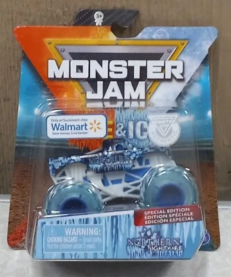 Spin Master 2020 escala 1:64 Monster Jam Fire & Ice Northern Nightmare Foto 1 de 4