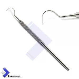 Sonda a forma di gancio dentale 23 Explorer parodontale raccogli denti rimozione tartaro scaler - Foto 1 di 1