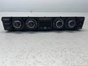 06-08 BMW 750i 750li Climate Temp AC A/C Heat Control Unit OEM 4 Knob Control - Picture 1 of 15