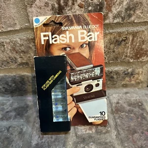 Sylvania Blue Dot Flashbar (10 guaranteed flashes) for SX-70 - 401 New In Box! - Picture 1 of 5