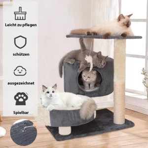 Kratzbaum Katzenbaum Kletterbaum Katzen Katzenkratzbaum Spielbaum Stabil 53 cm - Bild 1 von 13