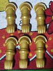 PLAYMOBIL X6 GOLDEN ARMS PROTECTIONS VIKINGS GALLS MEDIEVAL KNIGHTS