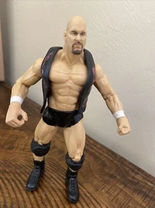 Stone Cold Steve Austin DTA Skull Vest Jacket Figure Accessory WWE Mattel Jakks - Picture 1 of 4