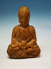.Exquisite Old Chinese Jade Hand-carved Ancient Buddha Statue F01