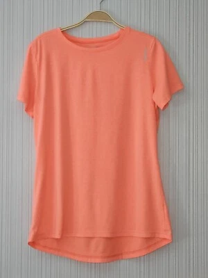 Camiseta Reebok Bi-Level Manga Corta Coral Brillante, Talla L Foto 1 de 4