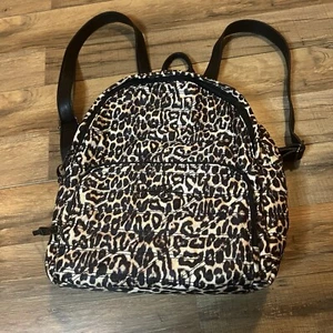 JESSICA SIMPSON QUILTED Leopard BACKPACK/PURSE Boho City Classic - Picture 1 of 8