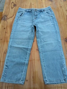 Canyon River Blues Capri denim Jeans Light Wash Sz 8 - Picture 1 of 8